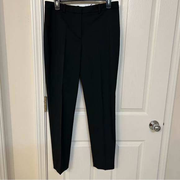 Boss Tilunah Slim Fit Pants in Black Size 6 - Picture 7 of 13